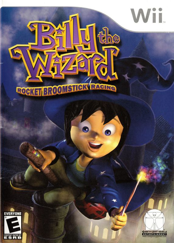 Billy the Wizard: Rocket Broomstick Racing box art for Wii